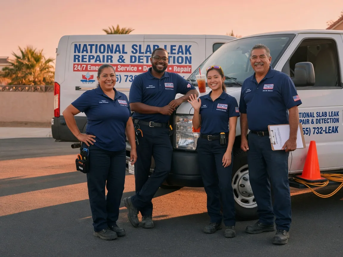 Slab Leak Detection company in South English, IA