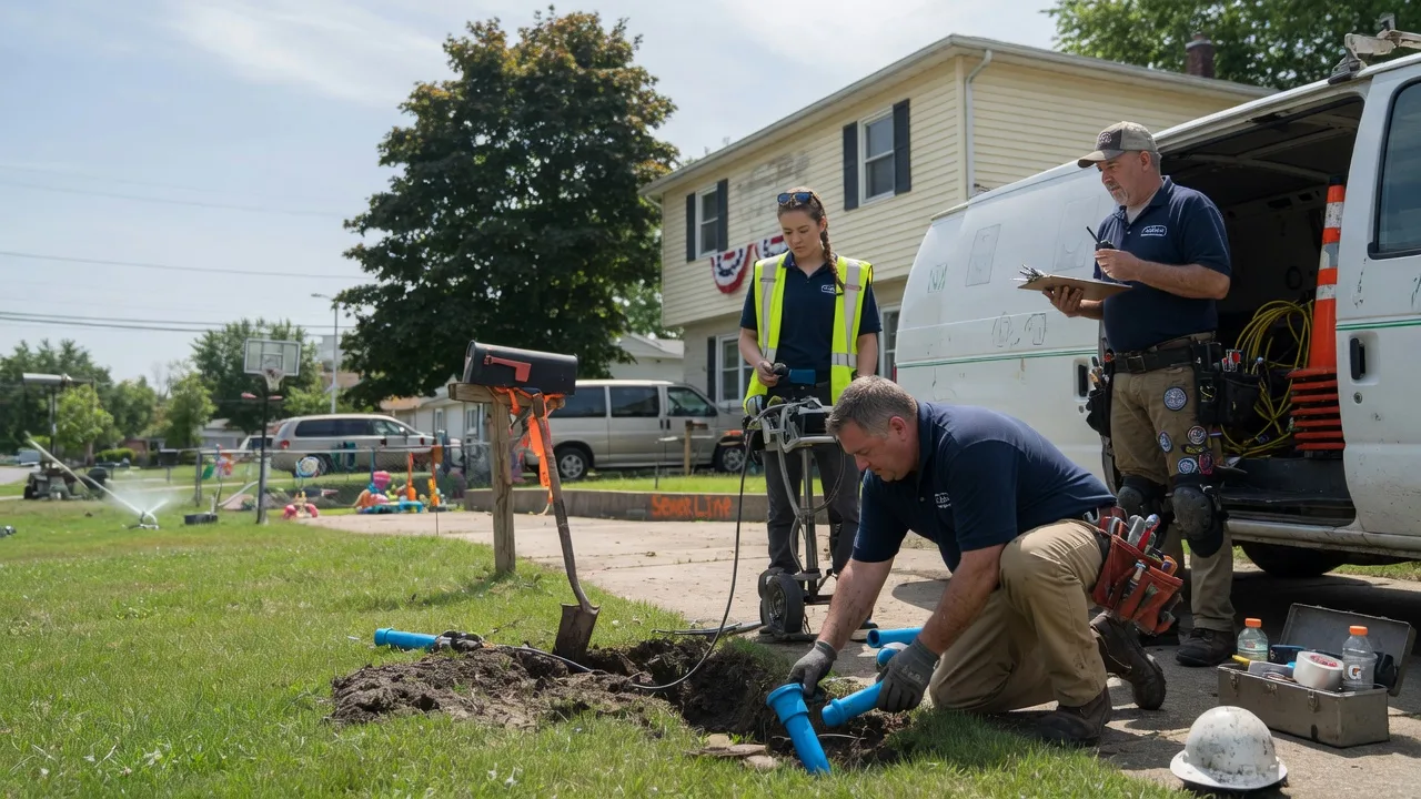 Slab Leak Repair in South English, IA near me